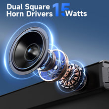 Load image into Gallery viewer, 31.5in Soundbar For TV &amp; 3D Surround Sound Bar For TV With Subwoofer &amp;