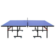 Load image into Gallery viewer, GameMaster™ – 8ft Mid-Size Foldable Ping Pong Table Set w/ Net,