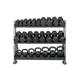 Dumbbell Kettlebell Rack