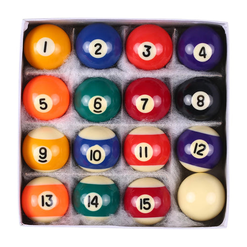 25MM / 32MM / 38MM Children Billiards Table Balls Set Resin Small Pool