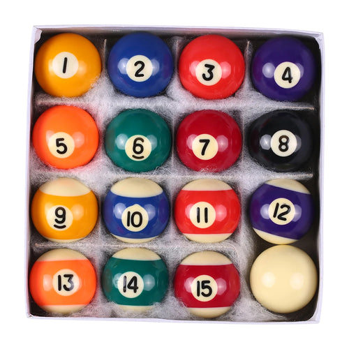 25MM / 32MM / 38MM Children Billiards Table Balls Set Resin Small Pool