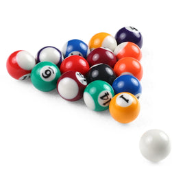 25MM / 32MM / 38MM Children Billiards Table Balls Set Resin Small Pool