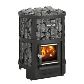 Harvia M3 Woodburner Heater with Full Chimney Set